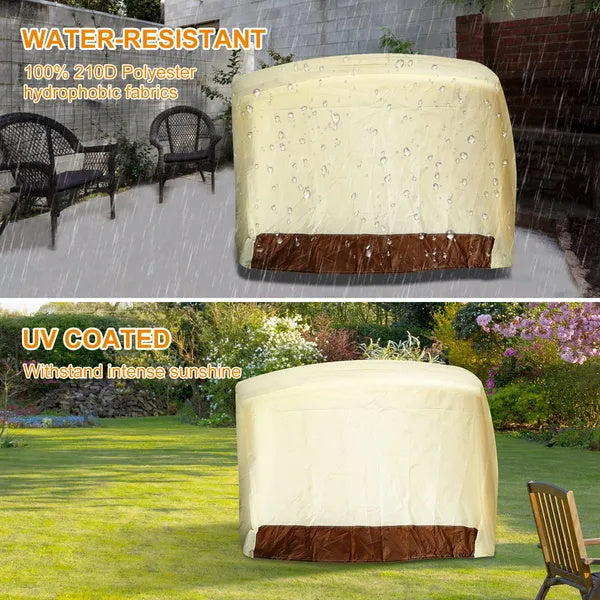 Waterproof Outdoor BBQ Grill Cover - Oxford Cloth, 1-Piece  Warm Home View