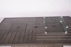 Gray Wicker Outdoor Gas Fire Pit Table with Integrated Ice Bucket  Warm Home View