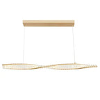 Towson Brushed Gold Chandelier  Warm Home View