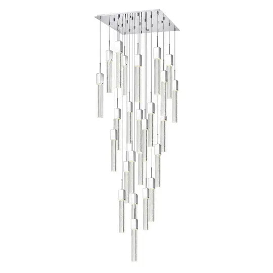 Sparkling Night Chandelier Vertical // XL  25  Light  Warm Home View