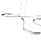 Shanghai LED Adjustable Chandelier // Chrome  Warm Home View
