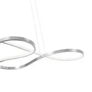 Shanghai LED Adjustable Chandelier // Chrome  Warm Home View