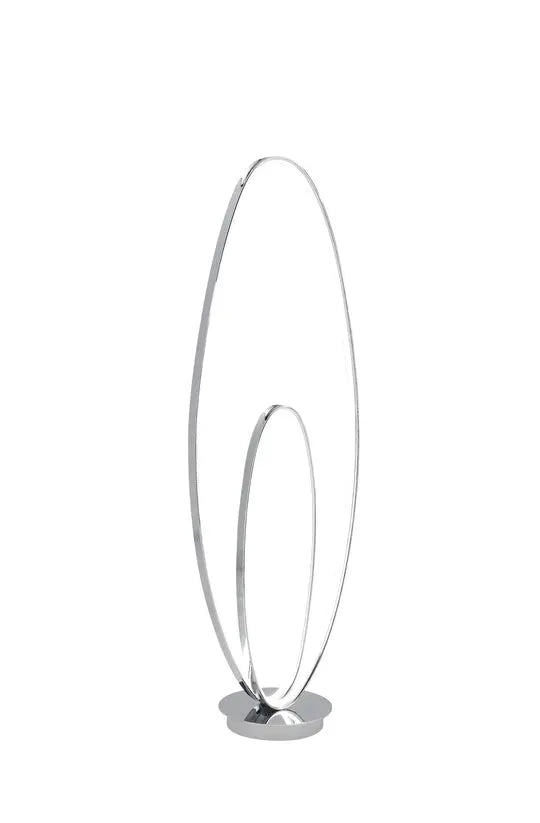 Milan Chrome LED 65" Floor Lamp // Dimmable  Warm Home View