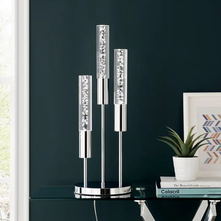 Table Lamp //  Acrylic Tube  Warm Home View