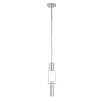 Harmony Single Pendant // Chrome  Warm Home View