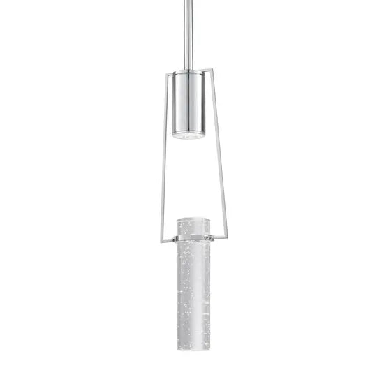 Harmony Single Pendant // Chrome  Warm Home View