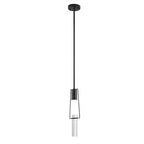 Harmony Single Pendant // Matte Black  Warm Home View