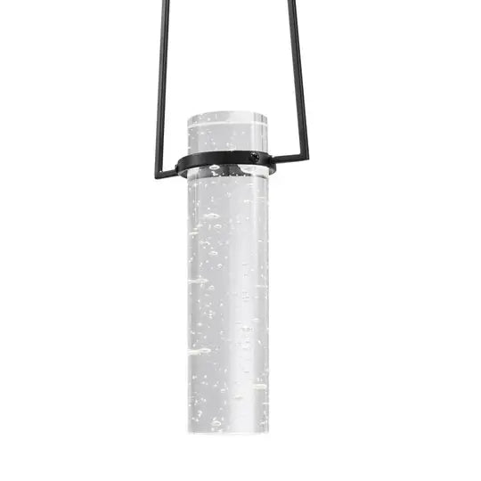 Harmony Single Pendant // Matte Black  Warm Home View
