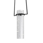 Harmony Single Pendant // Matte Black  Warm Home View