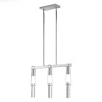 Harmony 3 Light Chandelier // Chrome  Warm Home View