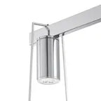 Harmony 3 Light Chandelier // Chrome  Warm Home View
