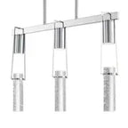 Harmony 3 Light Chandelier // Chrome  Warm Home View