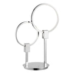 Hong Kong LED Tall Table Lamp //  Chrome  Warm Home View