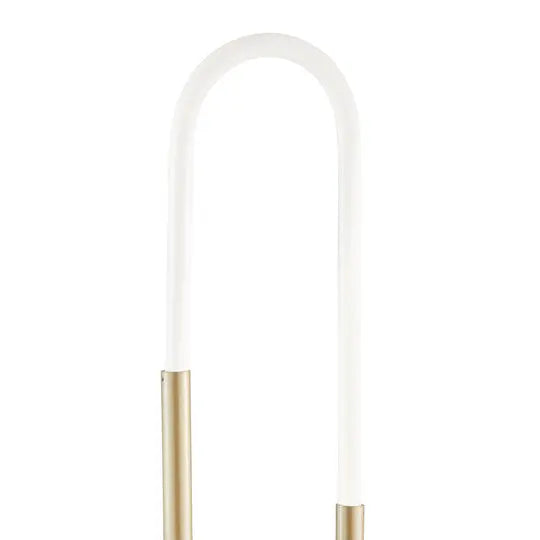 LED Single Clip Table Lamp // Sandy Gold  Warm Home View