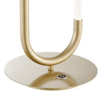 LED Single Clip Table Lamp // Sandy Gold  Warm Home View