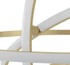 Oxford LED Adjustable Chandelier // Sandy Gold  Warm Home View