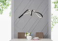 Bucharest LED Chandelier // Black  Warm Home View