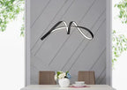 Bucharest LED Chandelier // Black  Warm Home View