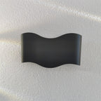 Modern Minimalist Outdoor LED Wall Light - Aluminum, 1-Piece  Warm Home View