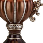 Tall Bronze Urn Shaped Table Lamp  Warm Home View