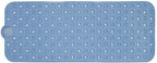 40" Blue Bubbles Non Slip Bathtub Mat  Warm Home View