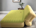 Incline Adjustable Moss Green Inflatable Queen Size Air Mattress  Warm Home View