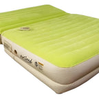 Incline Adjustable Moss Green Inflatable Queen Size Air Mattress  Warm Home View