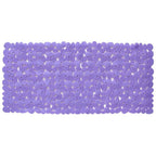 35" Purple Spa Pebbles Non Slip Bathtub Mat  Warm Home View