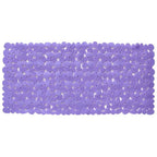35" Purple Spa Pebbles Non Slip Bathtub Mat  Warm Home View