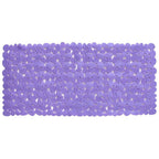 35" Purple Spa Pebbles Non Slip Bathtub Mat  Warm Home View