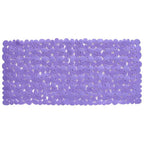 35" Purple Spa Pebbles Non Slip Bathtub Mat  Warm Home View