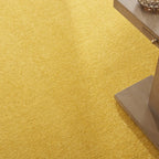 9' Yellow Square Indoor Outdoor Area Rug  Warm Home View