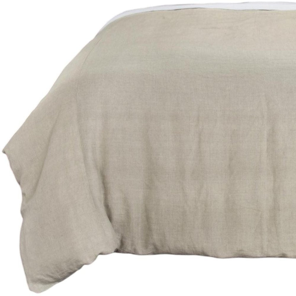 Stone King Linen Dry Clean Only Polyester Down Alternative Comforter  Warm Home View