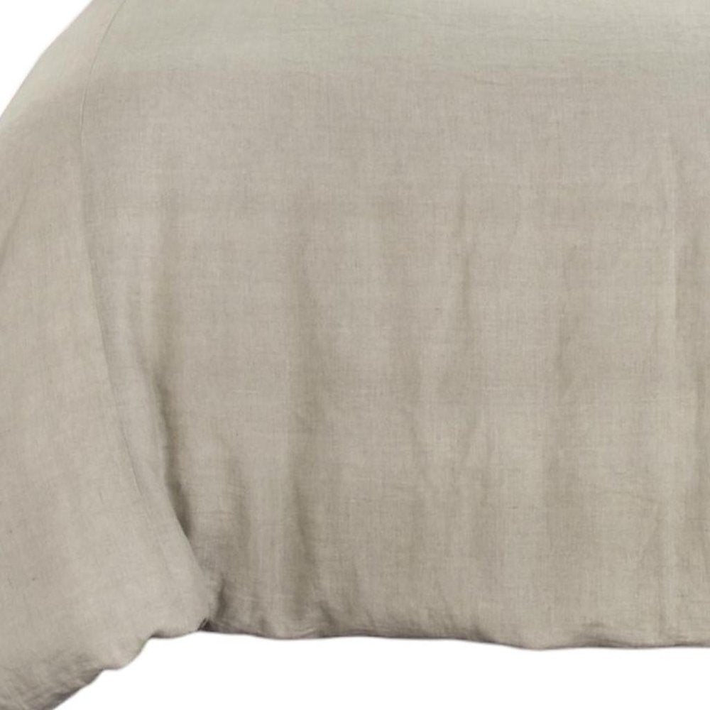 Stone King Linen Dry Clean Only Polyester Down Alternative Comforter  Warm Home View