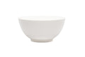 White Porcelain Large Round Serve Bowl  Warm Home View