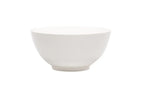 White Porcelain Large Round Serve Bowl  Warm Home View