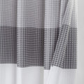 72" White And Gray Striped Shower Curtain  Warm Home View