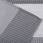 72" White And Gray Striped Shower Curtain  Warm Home View