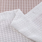 72" White And Pink Striped Shower Curtain  Warm Home View