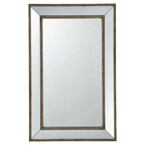 43" Silver Wood Framed Accent Mirror  Warm Home View