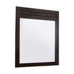 37" Mahogany Wood Framed Dresser Mirror  Warm Home View