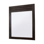 37" Mahogany Wood Framed Dresser Mirror  Warm Home View