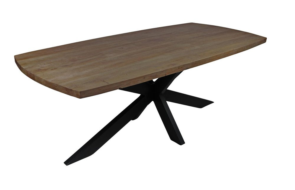 Seven Piece Gray and Black Solid Wood Dining Set with Six Chairs  Warm Home View