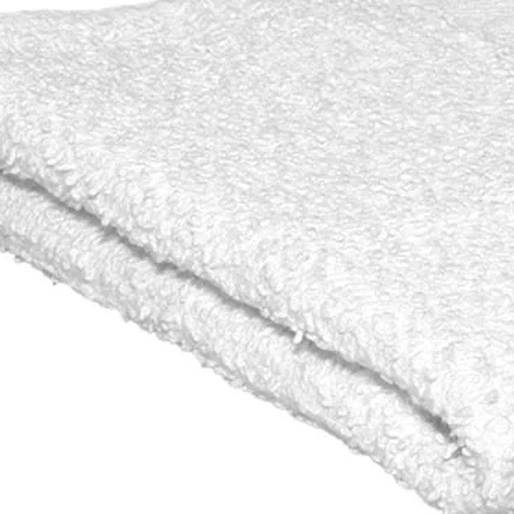 Set of Twelve White Cotton 15" X 25" Hand Towel Set  Warm Home View