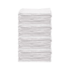 Set of Twelve White Cotton 15" X 25" Hand Towel Set  Warm Home View
