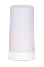 Set of Two White Flameless Pillar Candle  Warm Home View