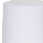 Set of Two White Flameless Pillar Candle  Warm Home View