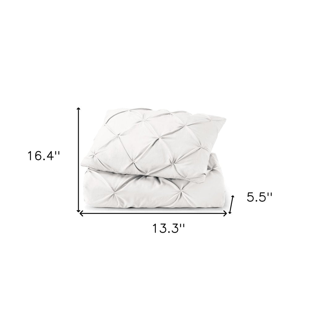 White Queen Microfiber Washable Microfiber Down Alternative Comforter  Warm Home View