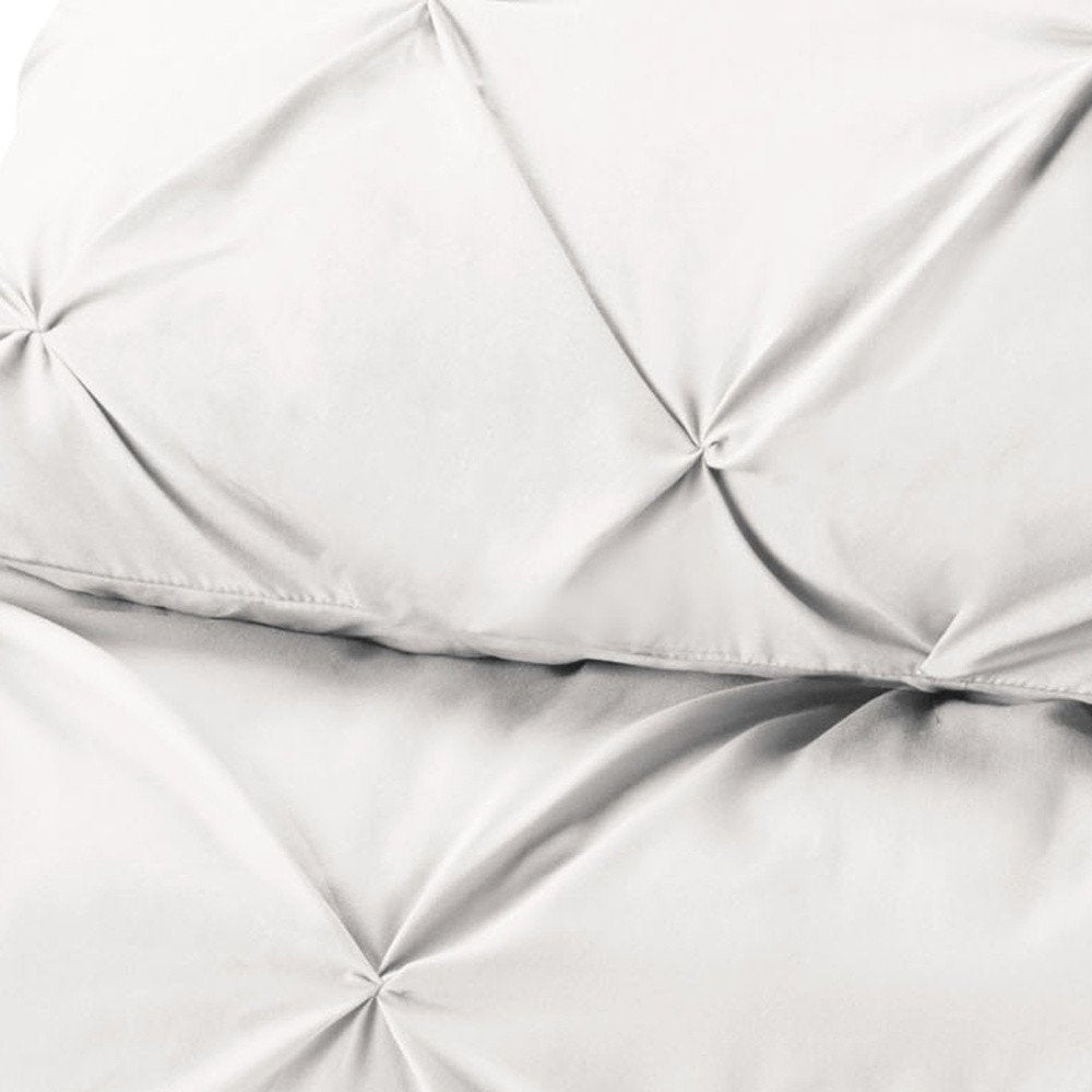 White Twin Microfiber Washable Microfiber Down Alternative Comforter  Warm Home View