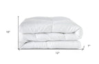 White King Microfiber Washable Microfiber Down Alternative Comforter  Warm Home View